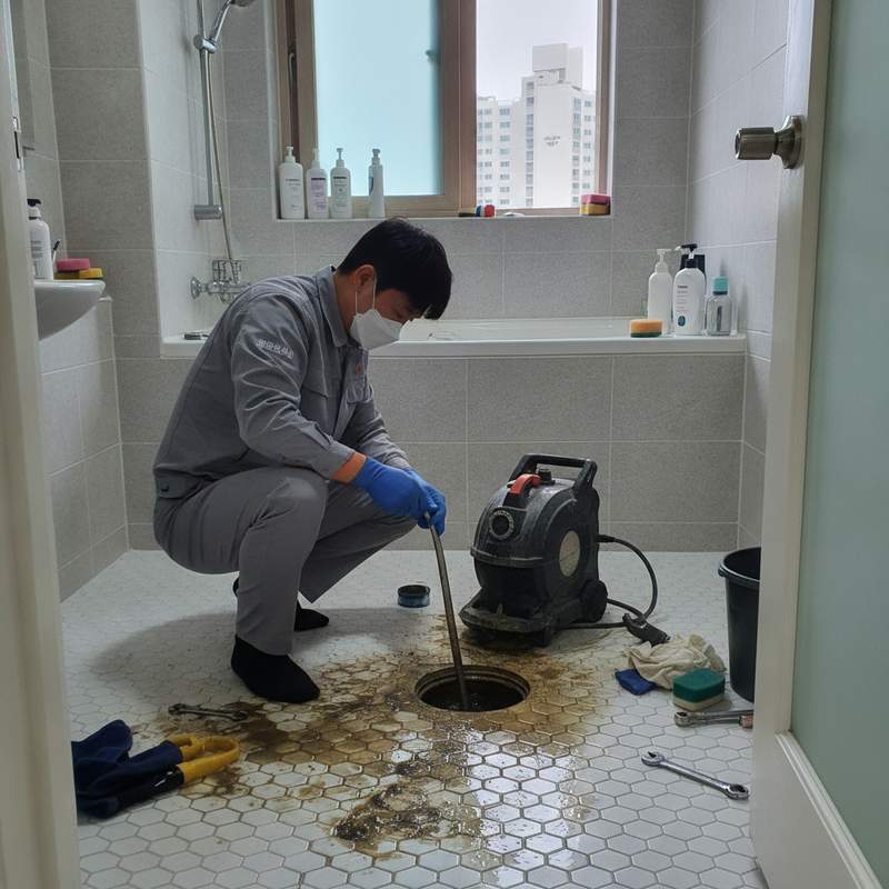 하수구 현장 이미지