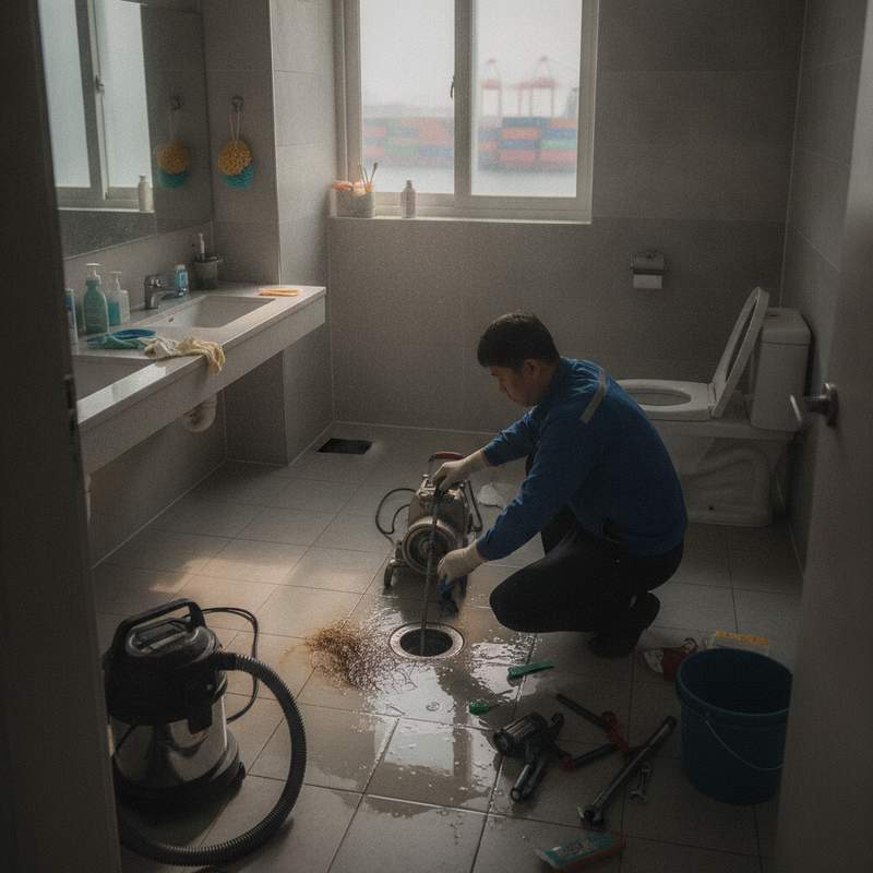 하수구 현장 이미지